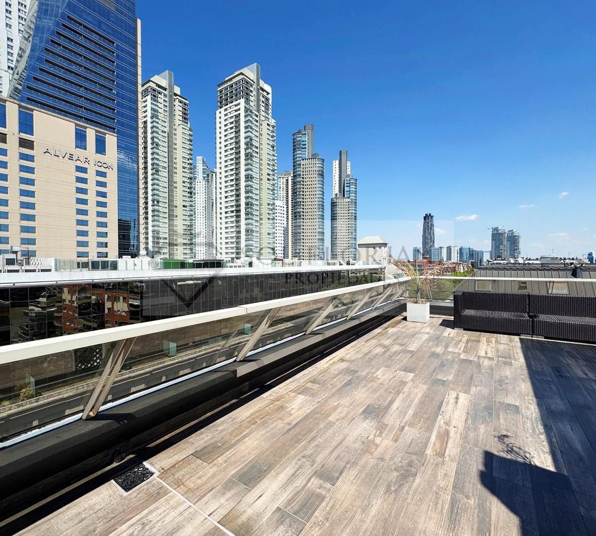 Двухспальная квартира с двумя ванными и террасой в Puerto Madero