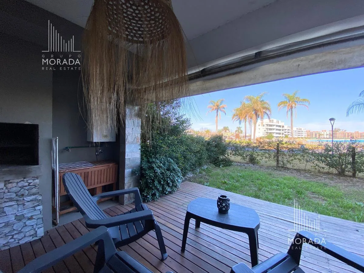 Departamento en Lagoon Pilar 2 Amb con Jardín, Parrilla y Vista a La Laguna