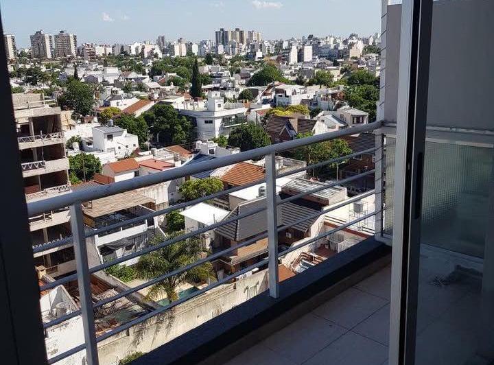 Квартира-студия с балконом в Villa del Parque