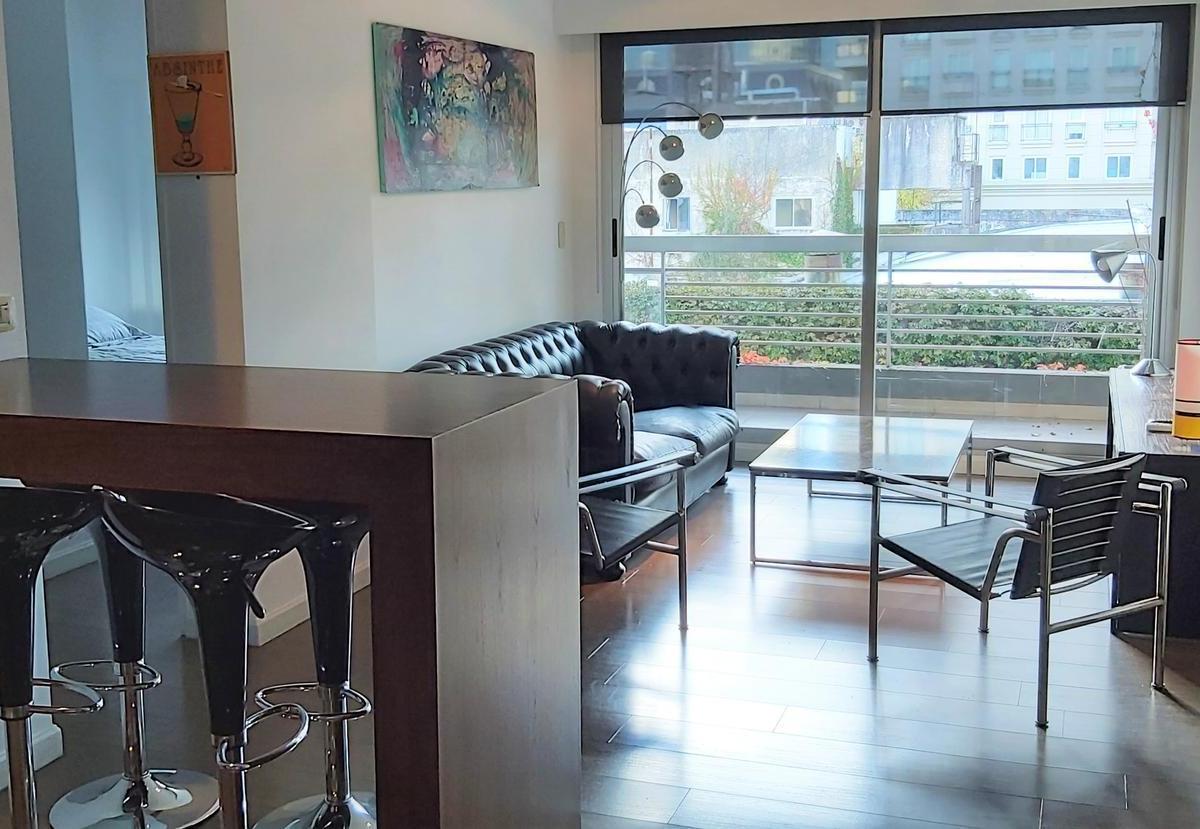 Квартира с двумя комнатами в Núñez с (закреплённым) парковочным местом