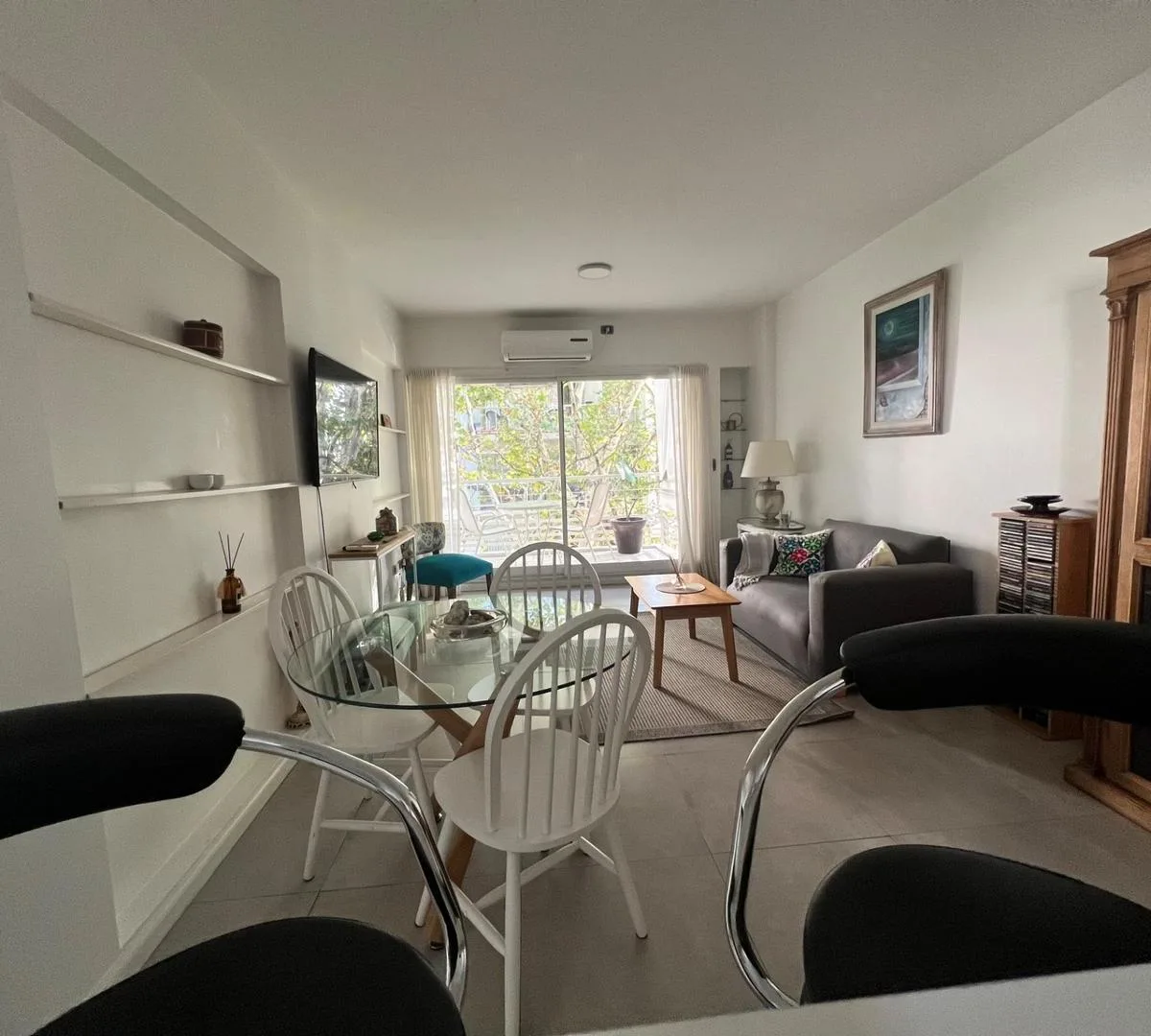 Apartamento mobiliado de 3 ambientes com varanda em Palermo Hollywood