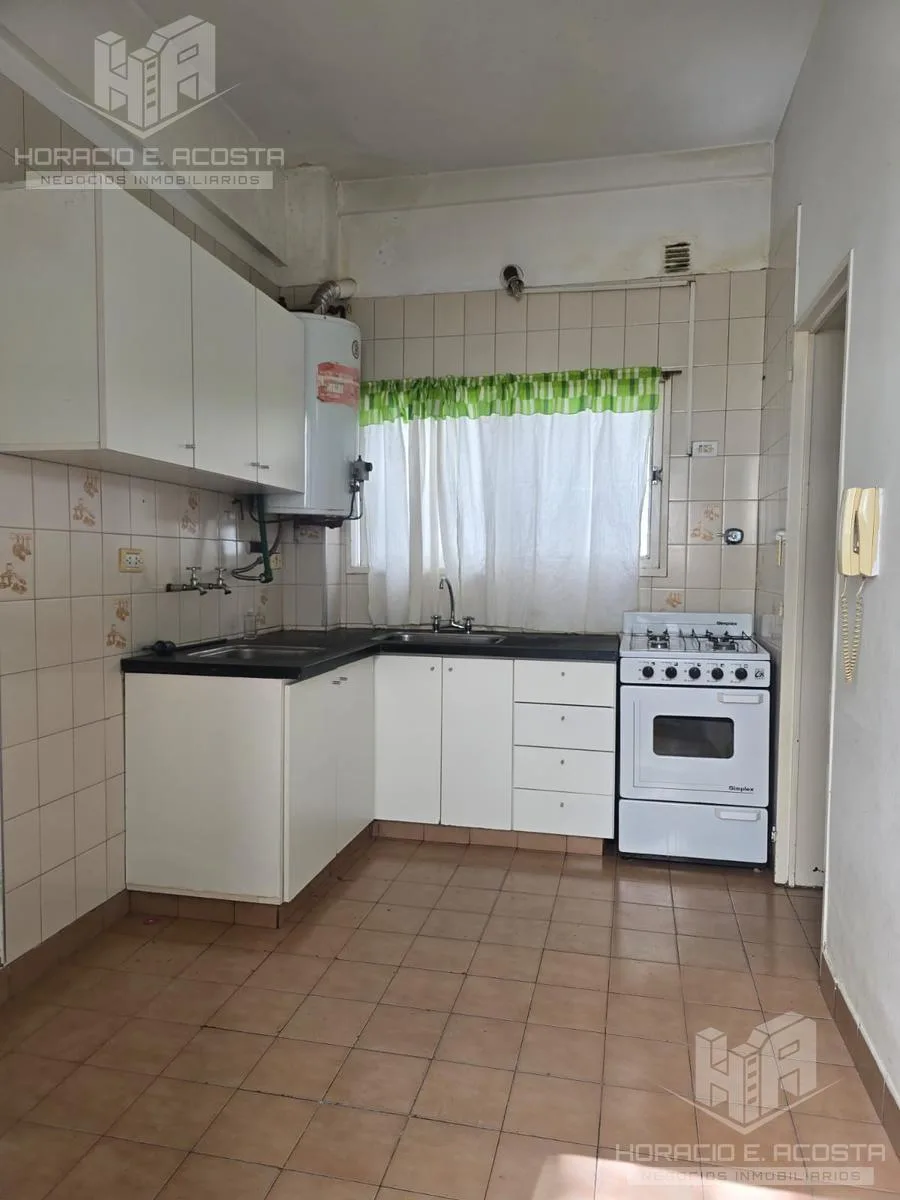 Two-room apartment with private patio in General San Martín