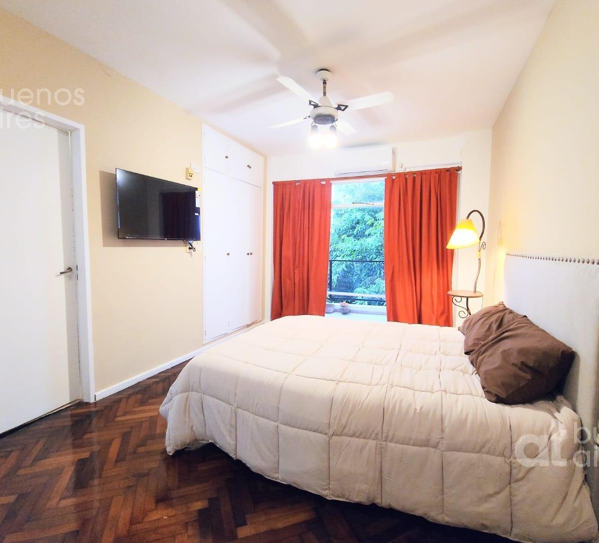 Квартира-студия с мебелью и балконом в Núñez