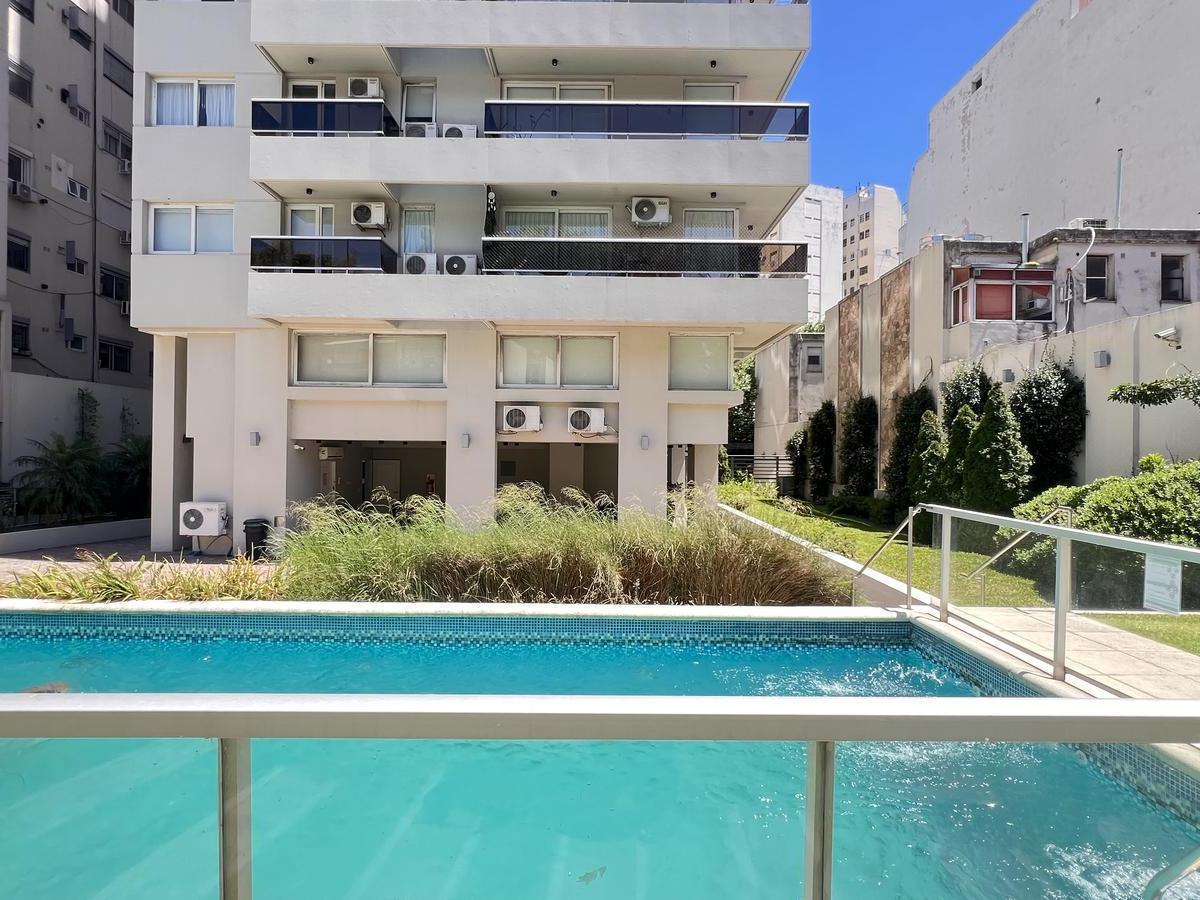 Departamento monoambiente con balcón terraza en Palermo