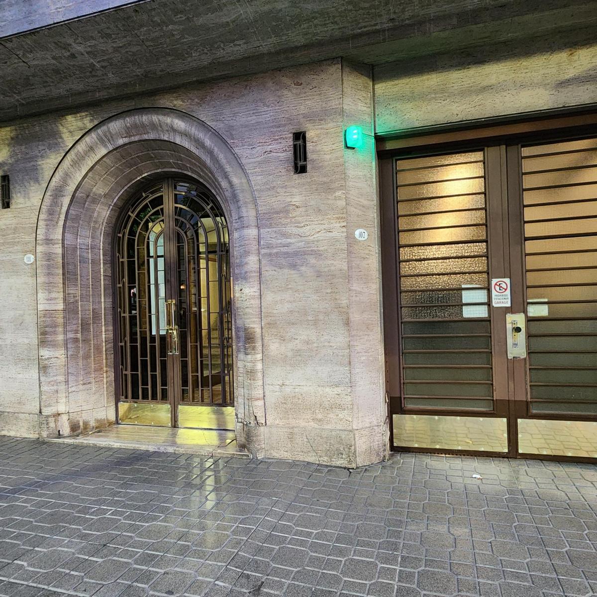 Loft de 1 dormitorio en Almagro con patio techado