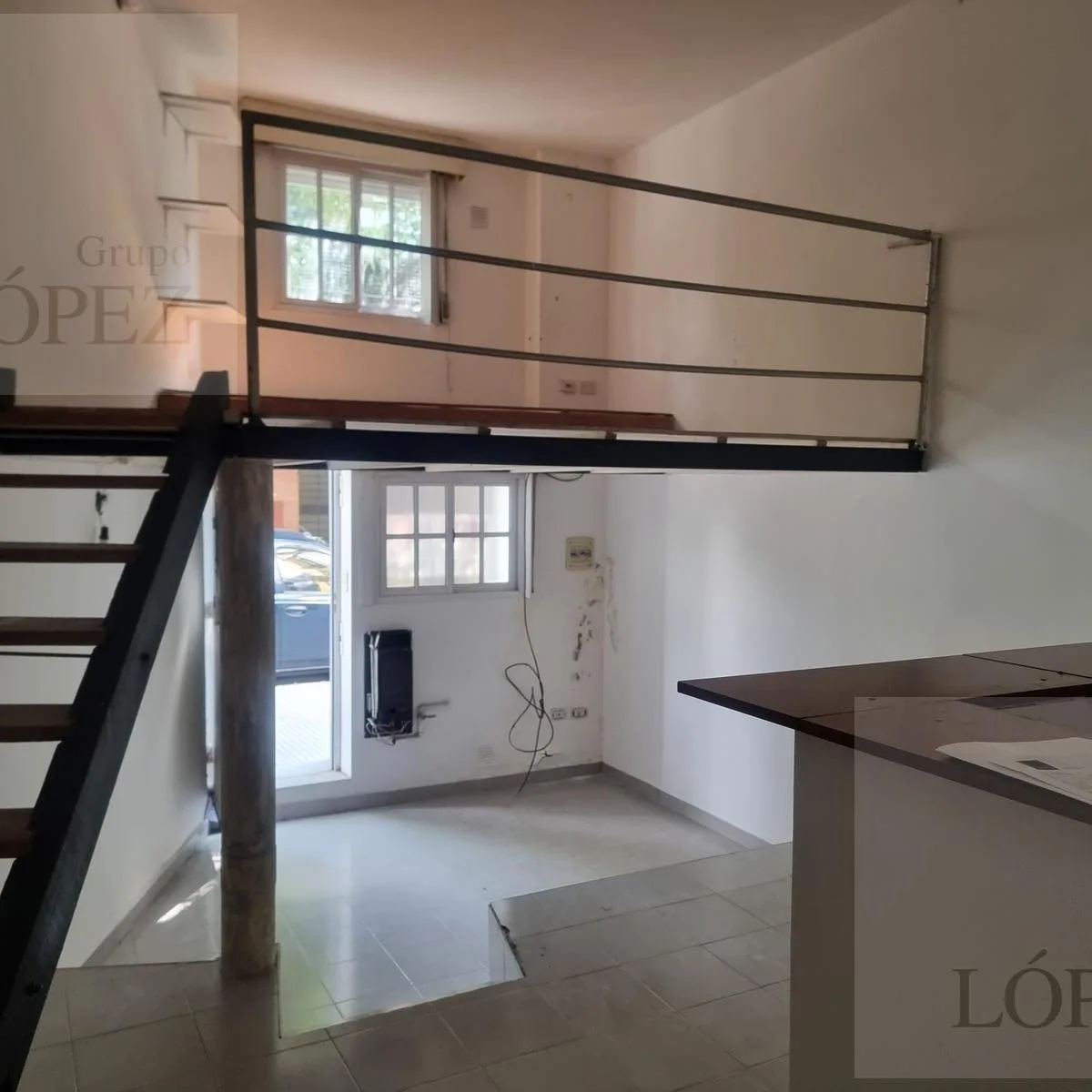 Two-storey studio apartment for professional use in Saavedra
