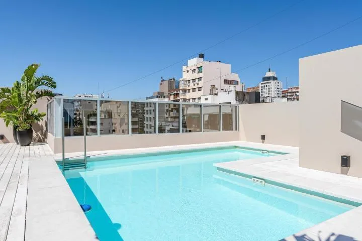 Kitnet novo de 45 m² no 5º andar, de fundos, em Belgrano