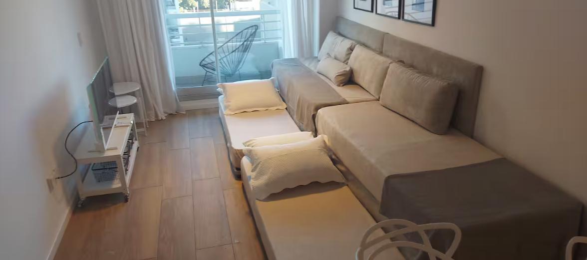 Departamento de 2 ambientes amoblado con 1 dormitorio en Constitución