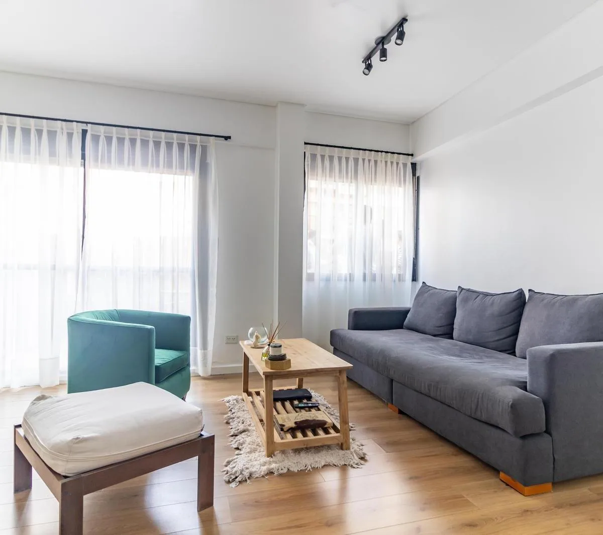 Departamento de 3 ambientes con terraza en Belgrano
