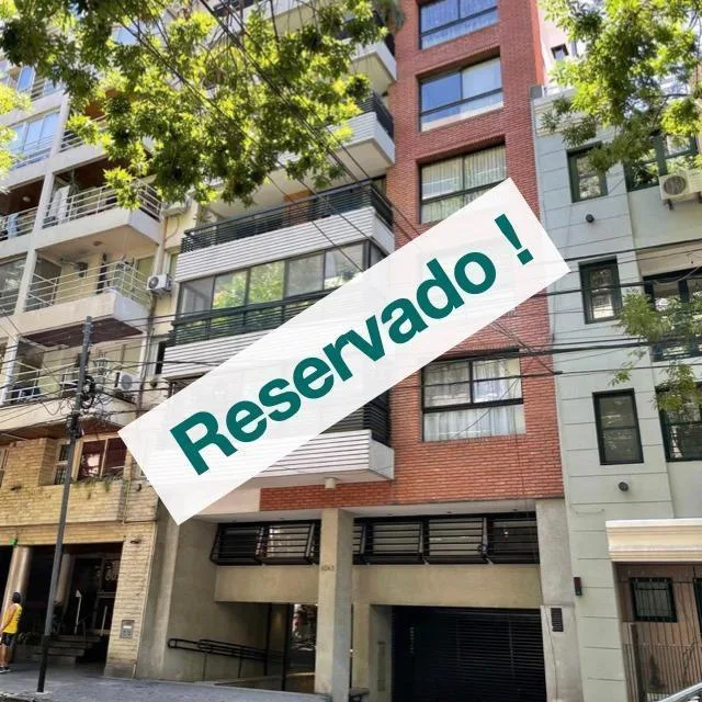 Dois quartos apartamento em Palermo com varanda e vaga coberta