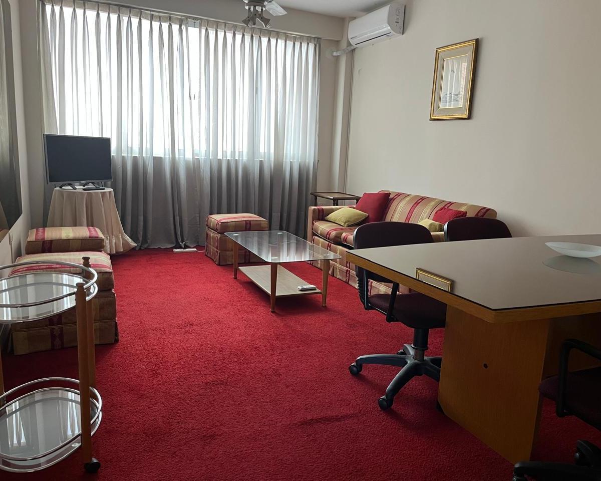 Apartamento de dois ambientes mobiliado em Balvanera