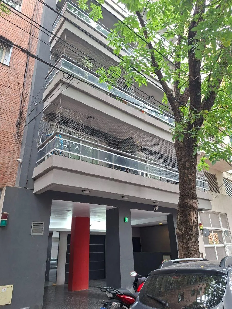 Квартира-студия в Caballito с мебелью и балконом