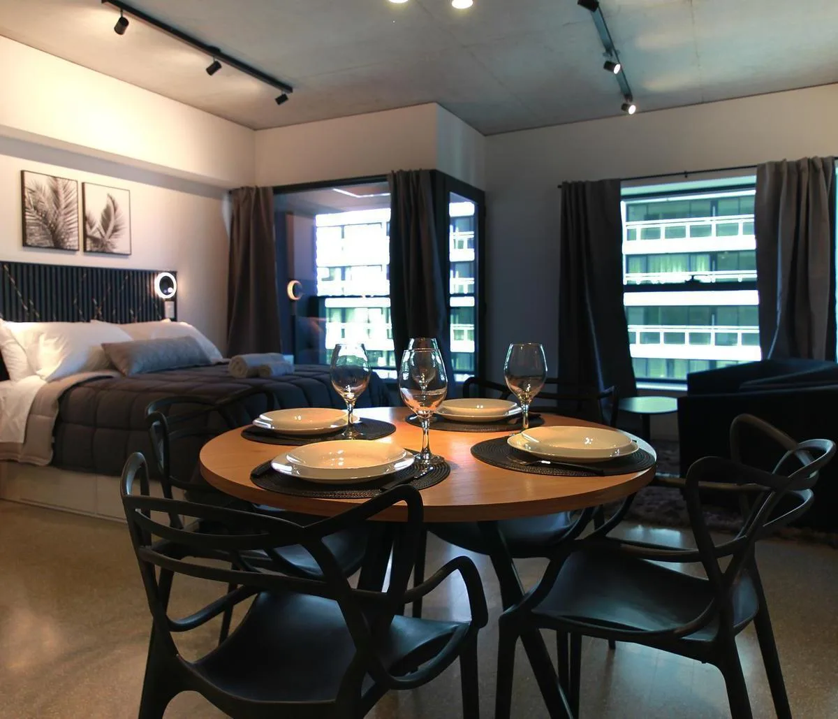 Departamento de 1 ambiente amoblado en Puerto Madero