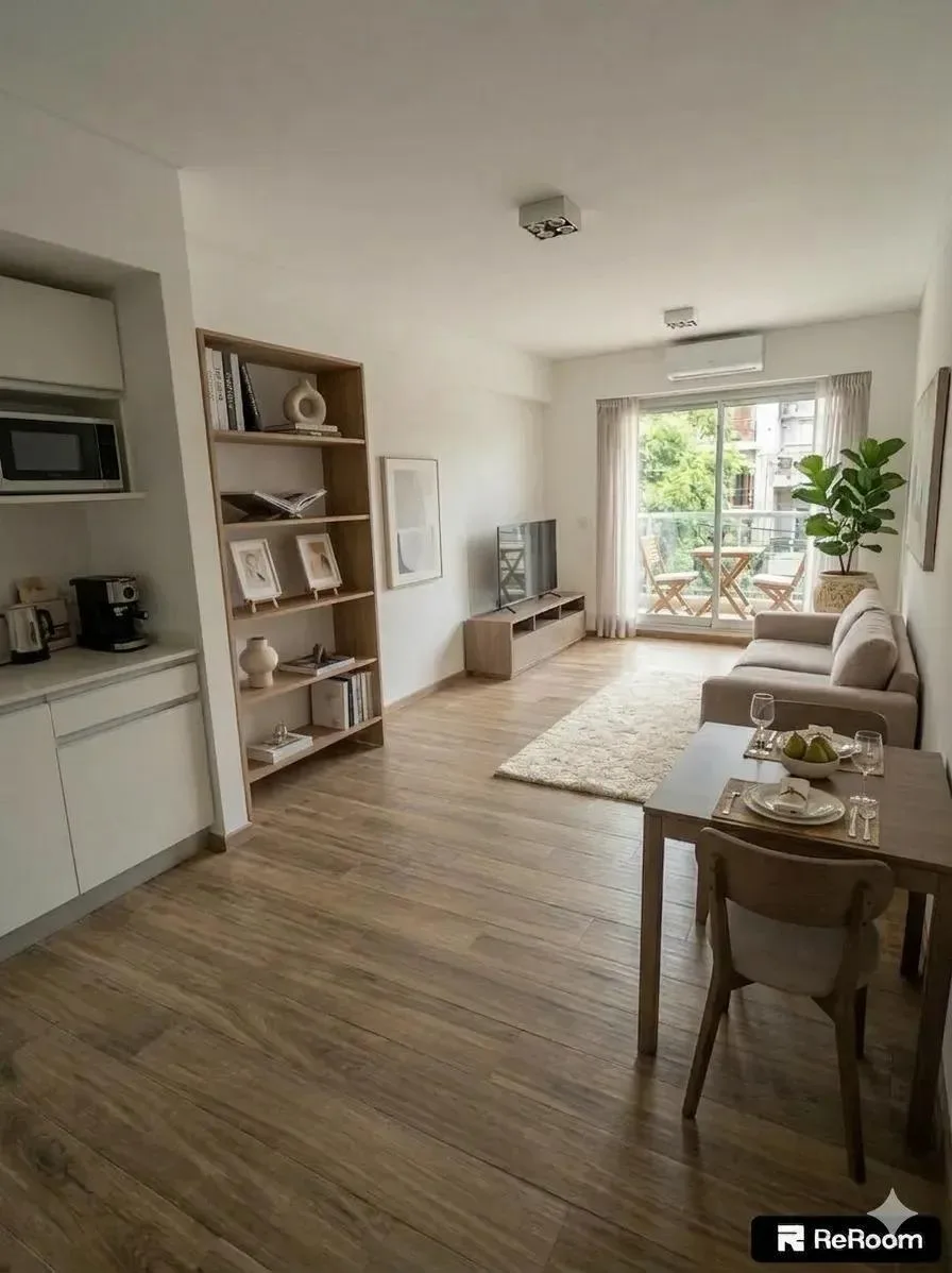Apartamento de 1 dormitório em Balvanera
