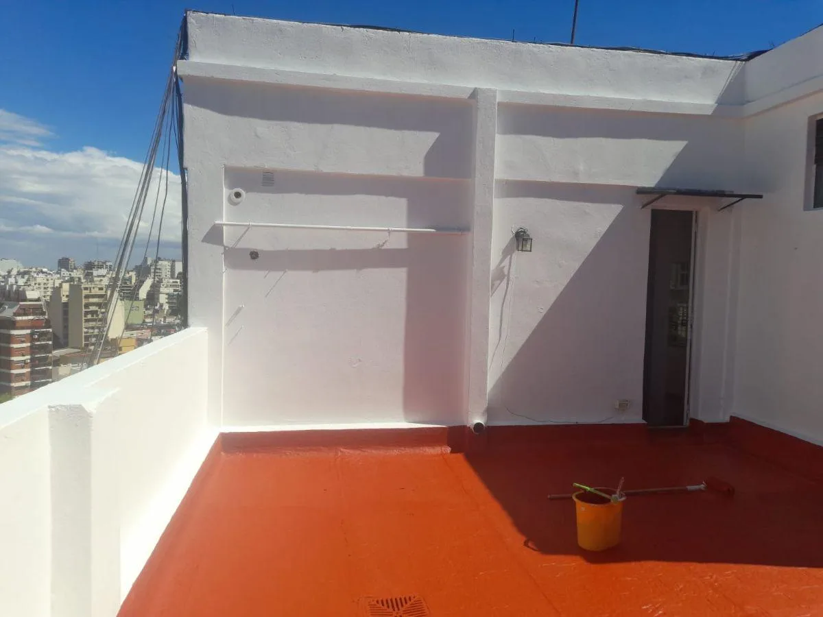 Two-room apartment with private 30 m² terrace in Barracas