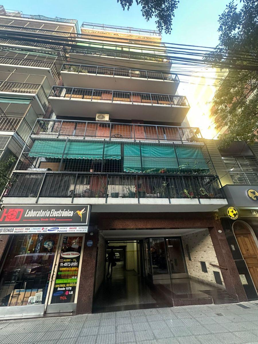 Apartamento mobiliado de dois ambientes com 1 quarto em La Paternal