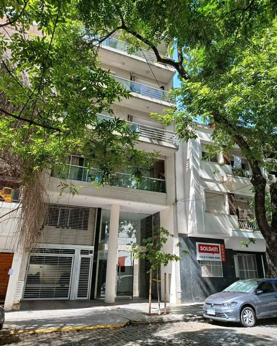 Apartamento de dois ambientes com 1 quarto em Palermo