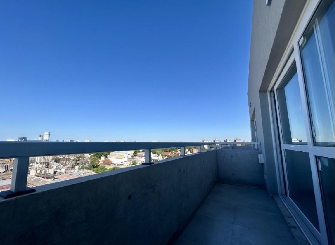 Departamento monoambiente a estrenar con balcón y cochera en Villa Martelli