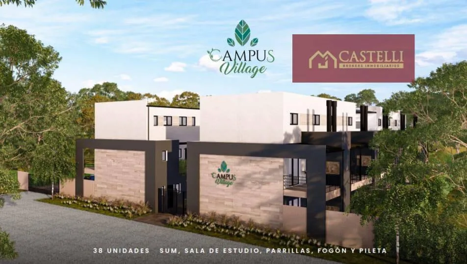 Departamento 3 Ambientes con Terraza en Alquiler en Campus Village Pilar