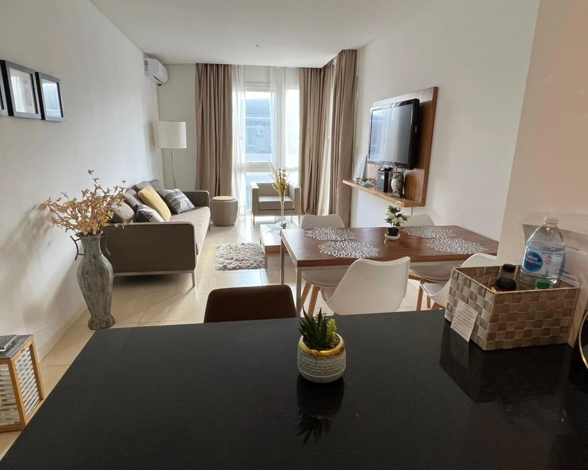 Apartamento de dois ambientes mobiliado em Wyndham Nordelta