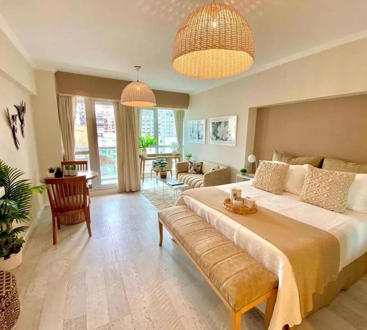 Monoambiente amoblado de 35 m² en Retiro