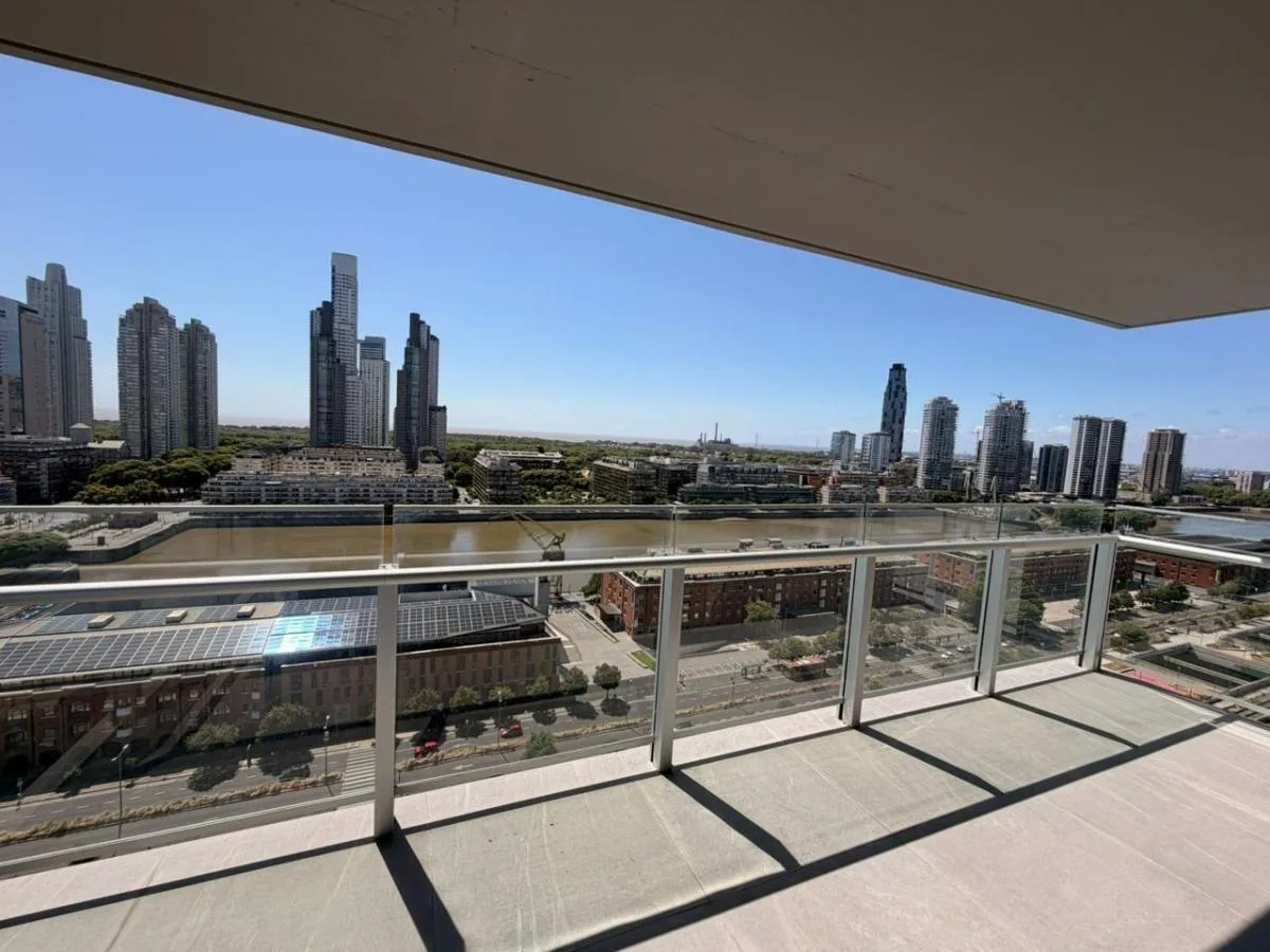 Departamento de 3 ambientes a estrenar en Puerto Madero