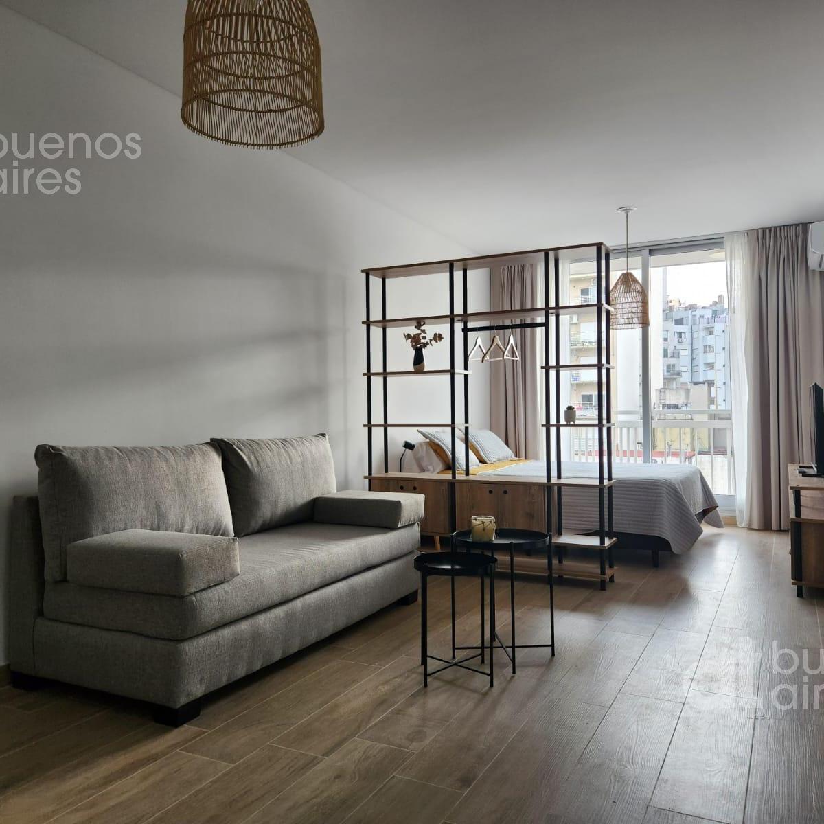 Kitnet de 1 quarto em Caballito com varanda