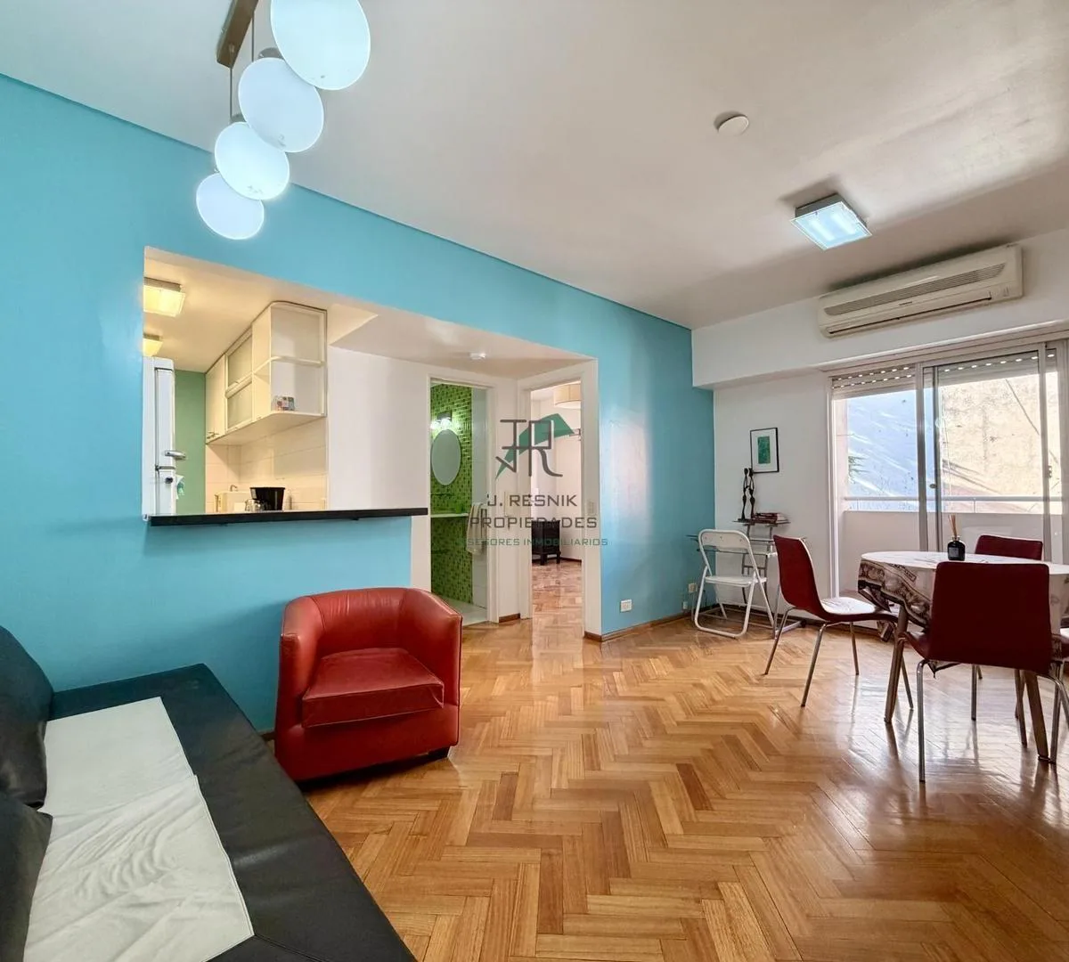 Apartamento mobiliado de 2 ambientes em Recoleta
