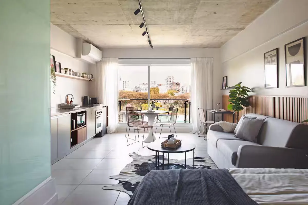 Studio apartment with balcony in Belgrano