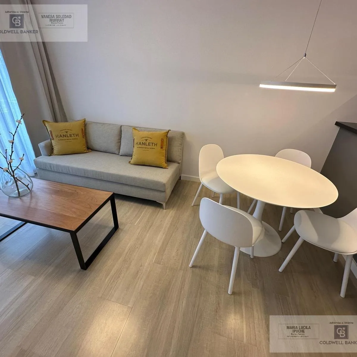 Apartamento de dois ambientes mobiliado em Puerto Madero