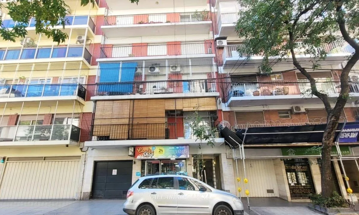 Apartamento de dois ambientes mobiliado em Recoleta