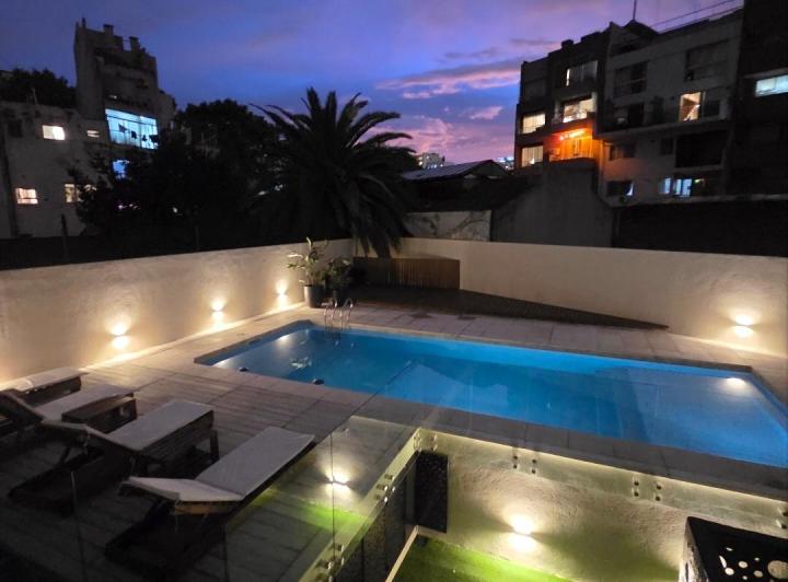 Квартира-студия в Caballito с видом на Parque Centenario