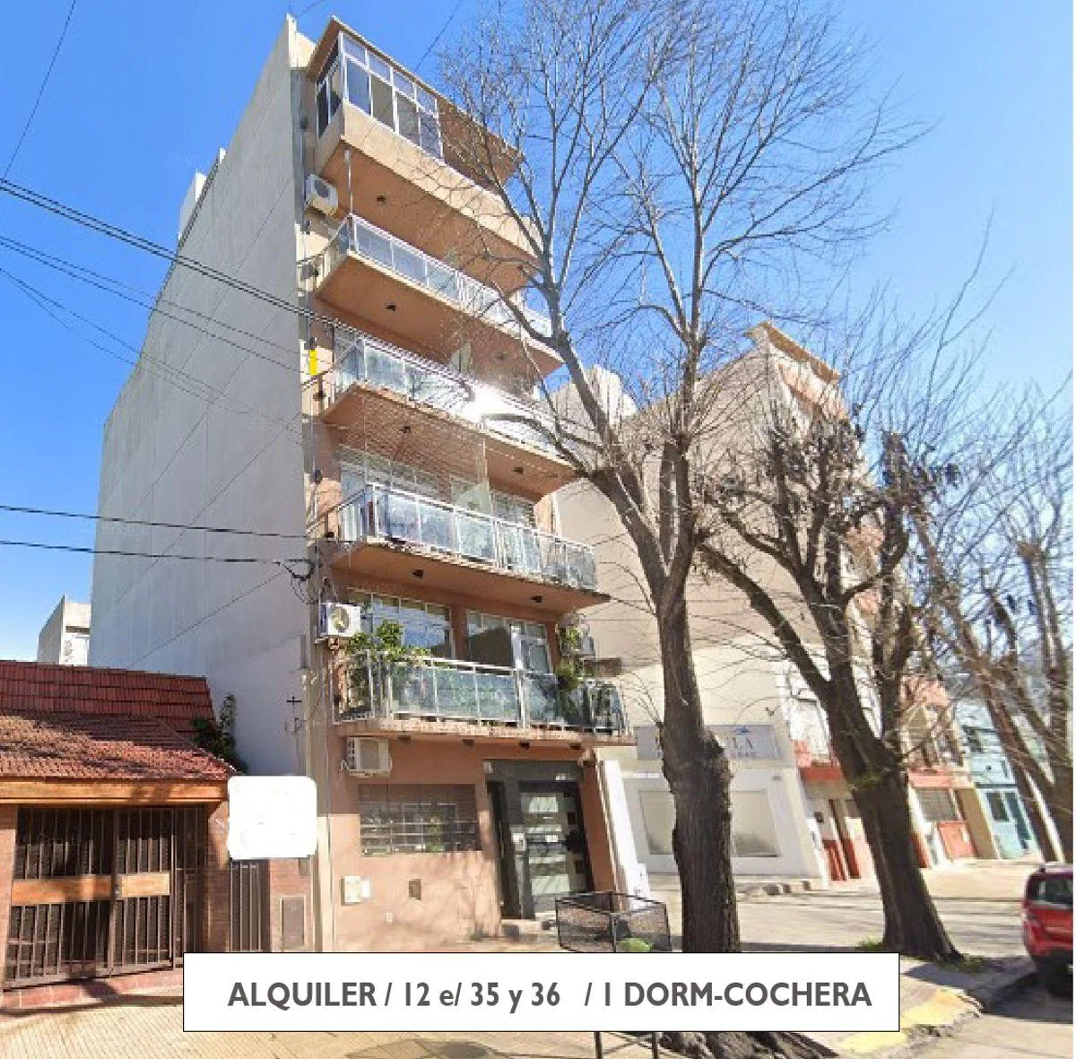 One-bedroom apartment for rent in La Plata