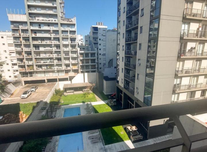 Monoambiente en alquiler con balcón en Villa Crespo