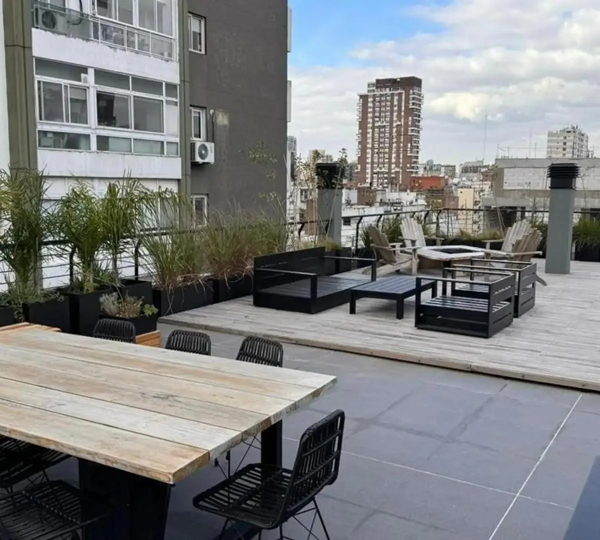 2 комнаты с балконом и amenities