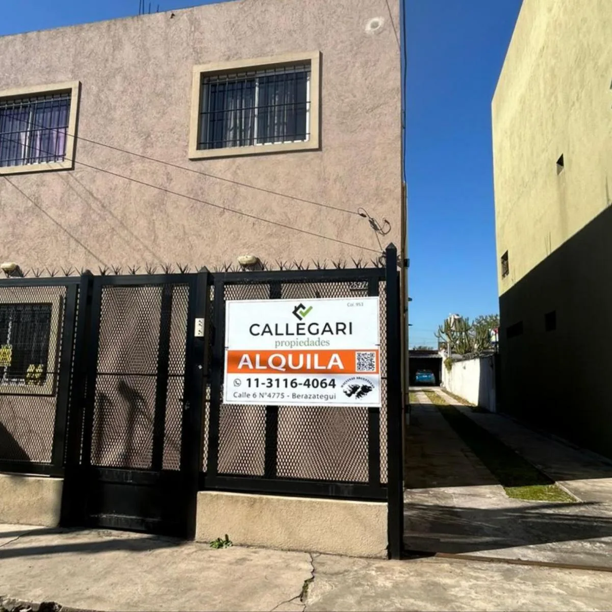Departamento en Pb con Cochera en Alquiler | Berazategui