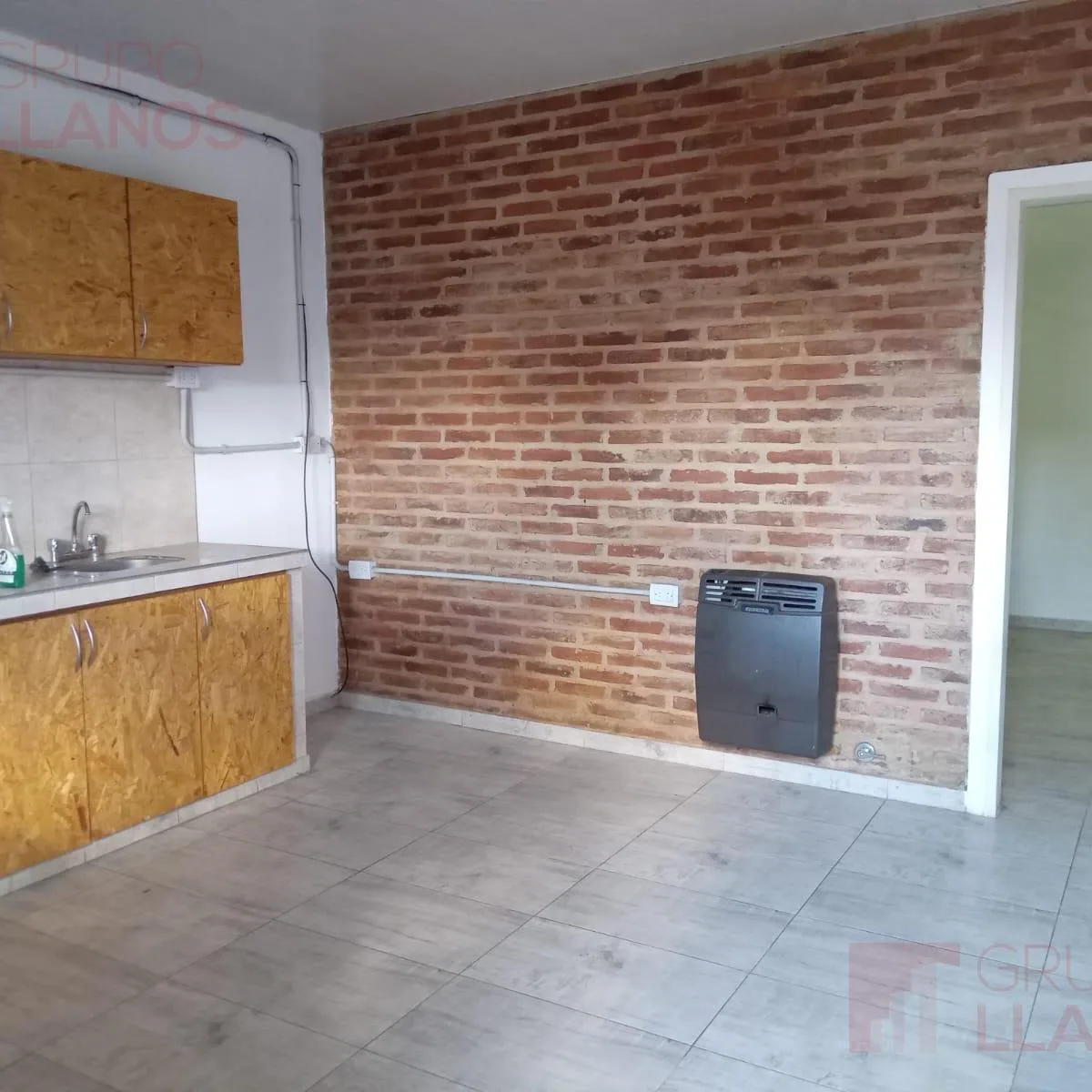 Apartamento de dois ambientes com 1 quarto em Luján