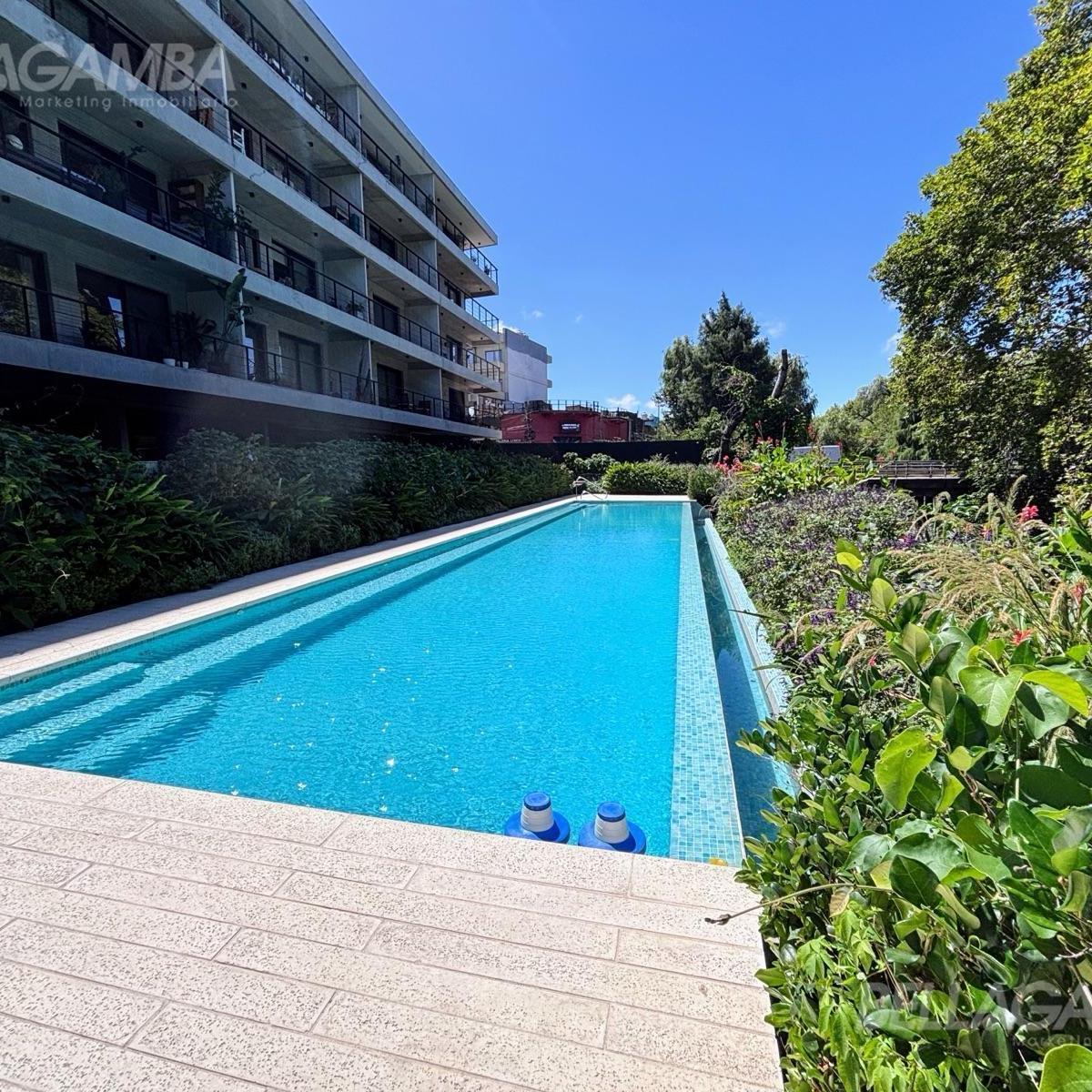Departamento de 2 ambientes con 1 dormitorio y cochera en Tigre