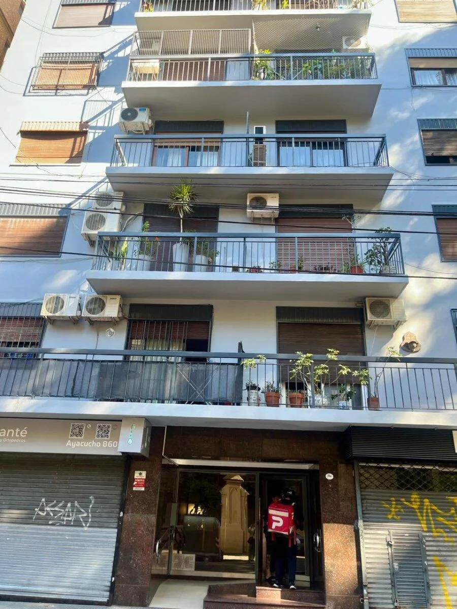 Apartamento de três ambientes com 2 dormitórios em Balvanera