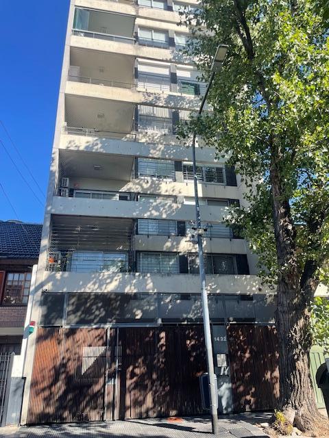 Kitnet em Caballito para alugar com varanda e vista aberta