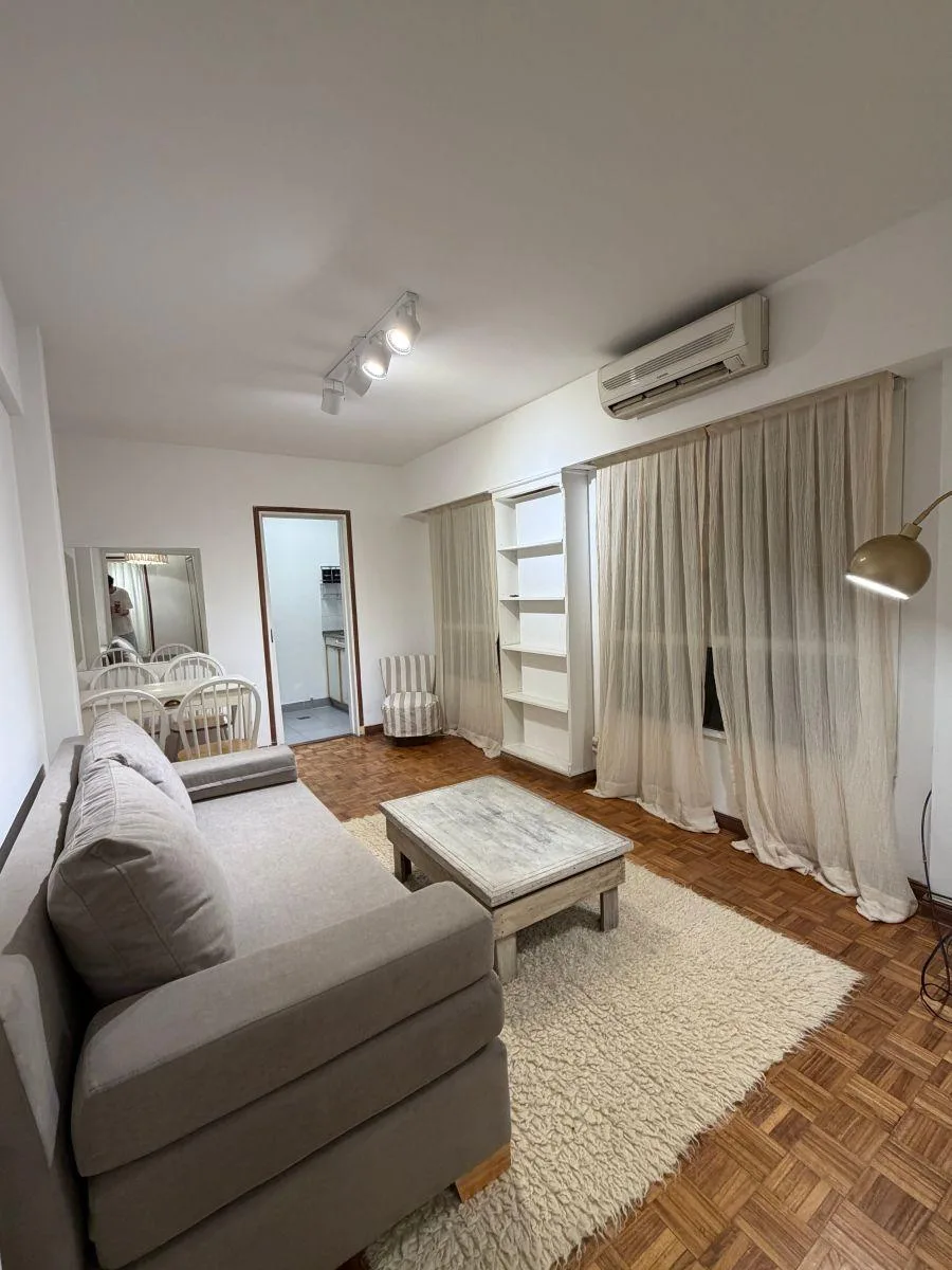 Departamento amoblado de 1 dormitorio en Recoleta