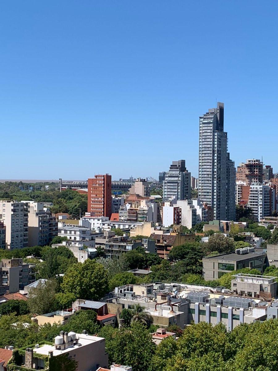 Two-bedroom apartment in Núñez on the 14th floor