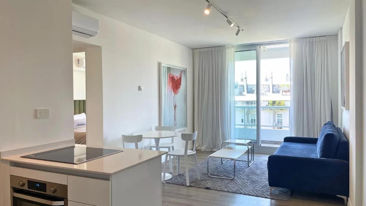 Mobiliado apartamento de 2 ambientes em Palermo