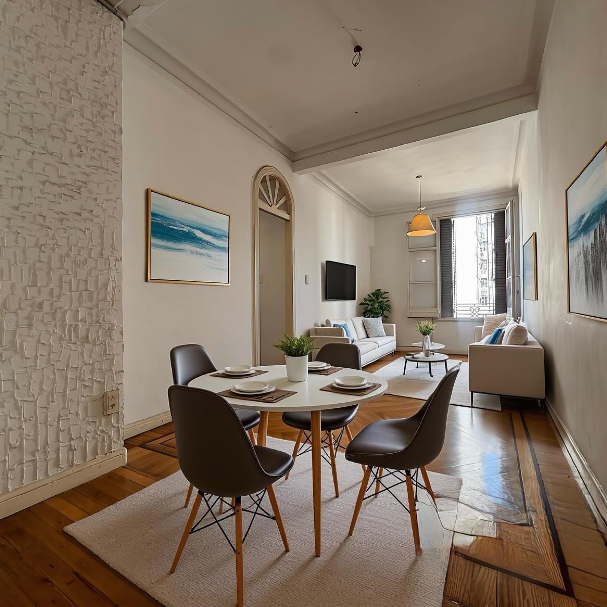 Apartamento de dois ambientes com 1 quarto em San Cristóbal