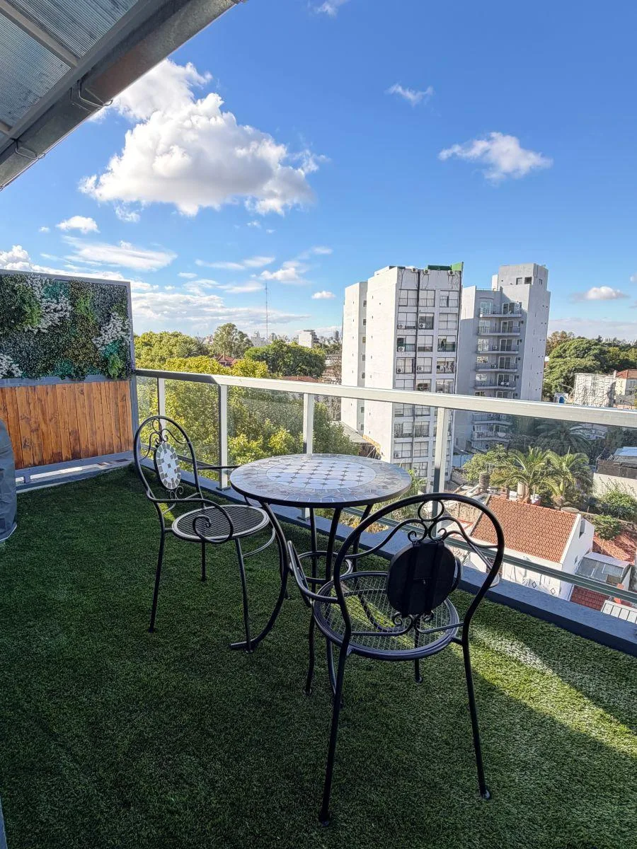 Divisible one-room apartment on the 7th floor in Villa del Parque