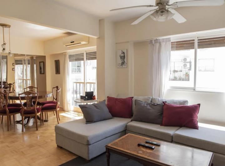 Apartamento mobiliado de 3 ambientes em Las Cañitas, Palermo
