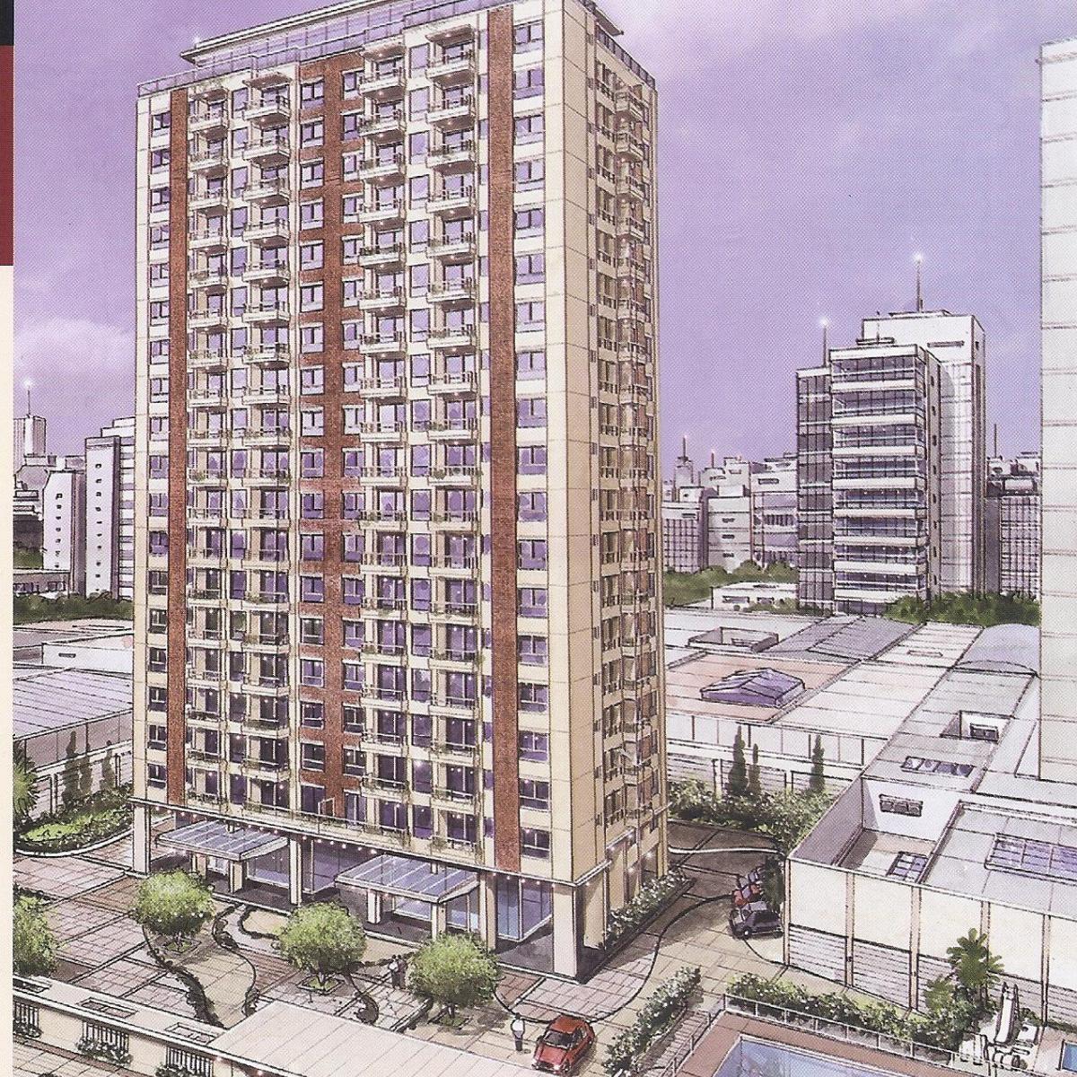 Apartamento de dois ambientes com vaga fixa em Palermo