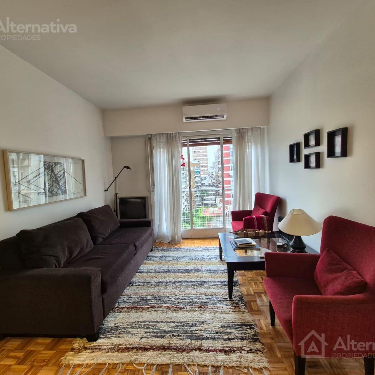 Меблированная трёхкомнатная квартира в Colegiales