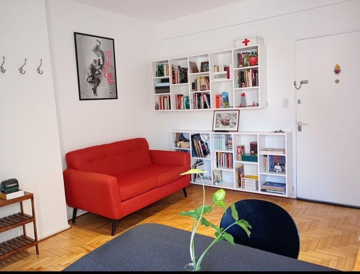 Apartamento de dois ambientes mobiliado com 1 quarto em San Telmo