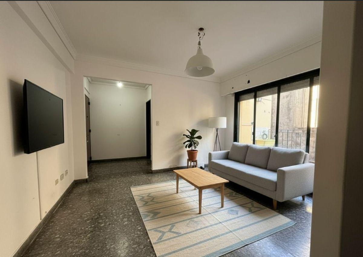Apartamento de dois ambientes com 1 dormitório em Colegiales